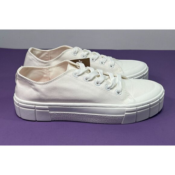 Mad Love - Women's Fran Sneakers - White - 10 - Picture 4 of 13